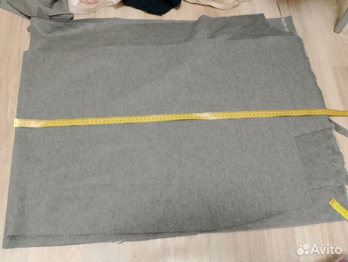 Отрезы теплой ткани новые (цена за все)