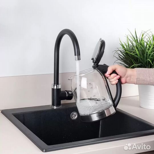 Чайник электрический новый scarlett с подсветкой