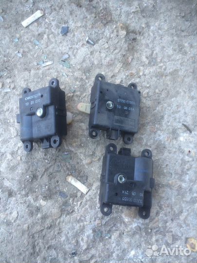 Моторчики заслонок Ниссан кашкай