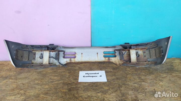 Бампер передний Hyundai Galloper 2, 2002г
