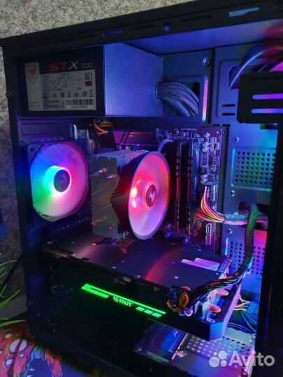 Геймерский Pc Ryzen 7 32Gb GTX1080 SSD+HDD