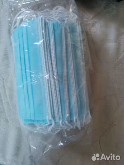 Маски медицинские - 50 шт в упаковке