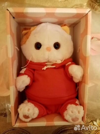 Котик Ли Ли в спортивном костюме, новая, 20 см