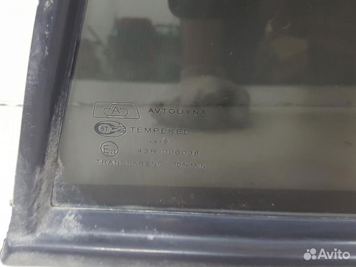 Стекло двери задней правой форточка Daewoo Nexia N