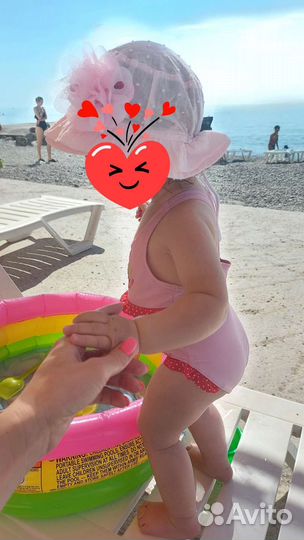 Купальник для девочки р.80