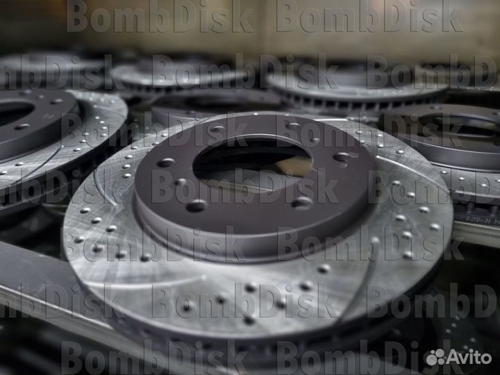 Тормозные диски с перфорацией tayga