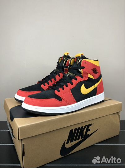 Jordan 1 High Zoom cmft Chile Red (10.5us - 43.5ру