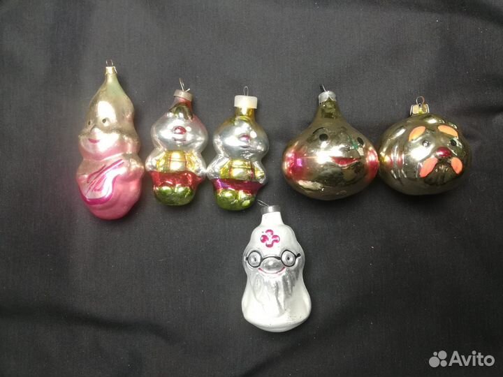 Елочные игрушки СССР
