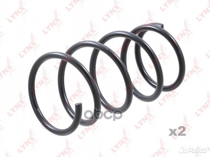 Пружины подвески перед прав/лев nissan X-trail