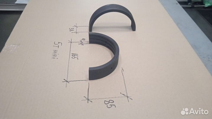 Вкладыш бугеля мачты cpcd 50 mini