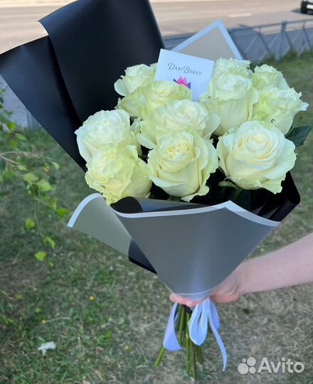 15 эквадорских роз премиум 60см