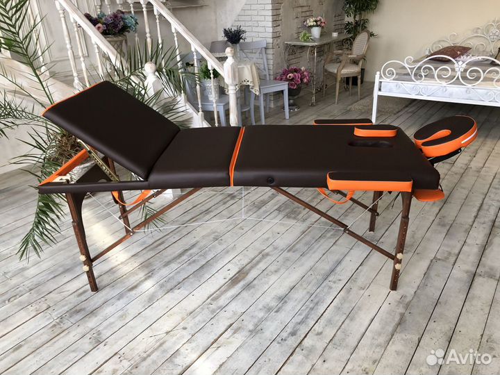 Массажная кушетка 3-секционная