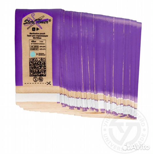 Пакеты для стерилизации инструментов 60 на 100