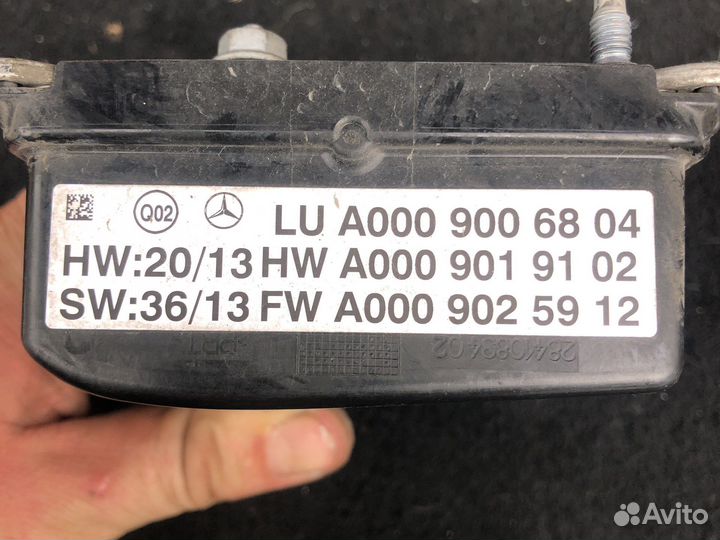 Дистроник Mercedes CLS C218