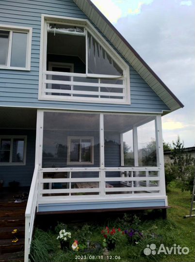 Мягкое стекло для беседок