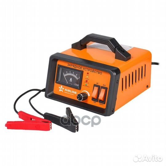 Зарядное устройство 5А 6В/12В, амперметр, ручна