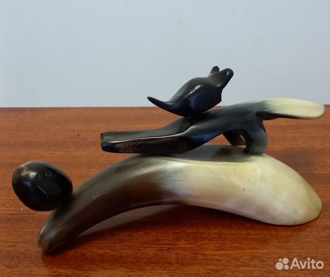 Статуэтка из рога СССР