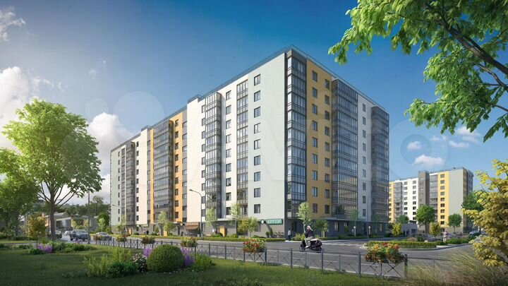 2-к. квартира, 60,8 м², 5/8 эт.