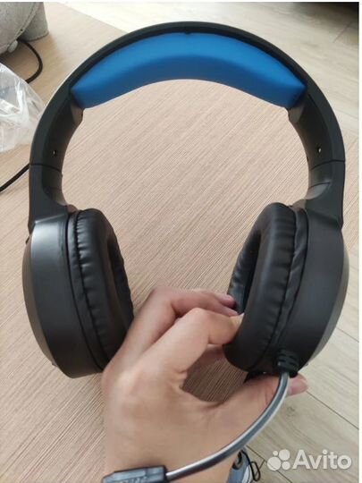 Наушники проводные с микрофоном для компьютера