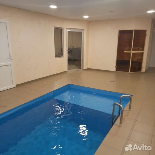 Сауна с теплым бассейном