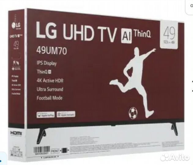 ЖК телевизор LG 49UM7020PLF - разбор