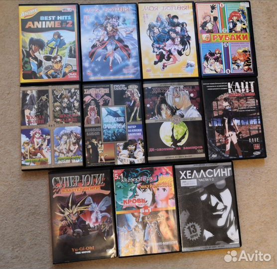 DVD-диски с Аниме