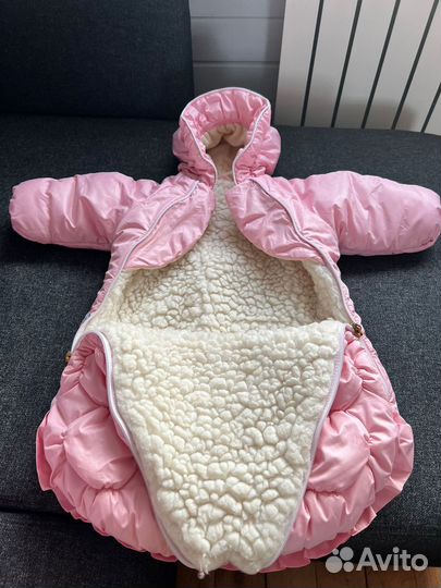 Зимний конверт на выписку