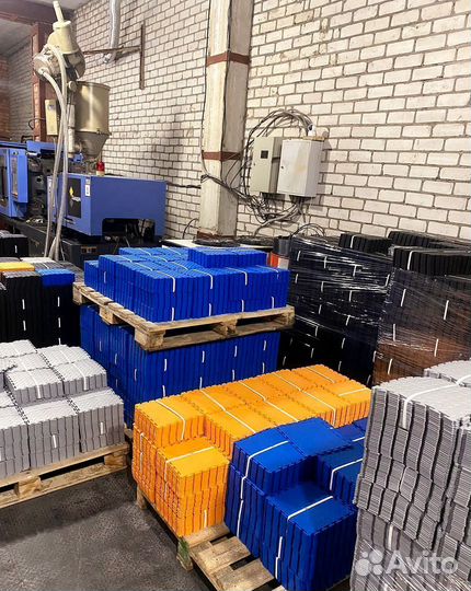 Модульная пвх-плитка для склада