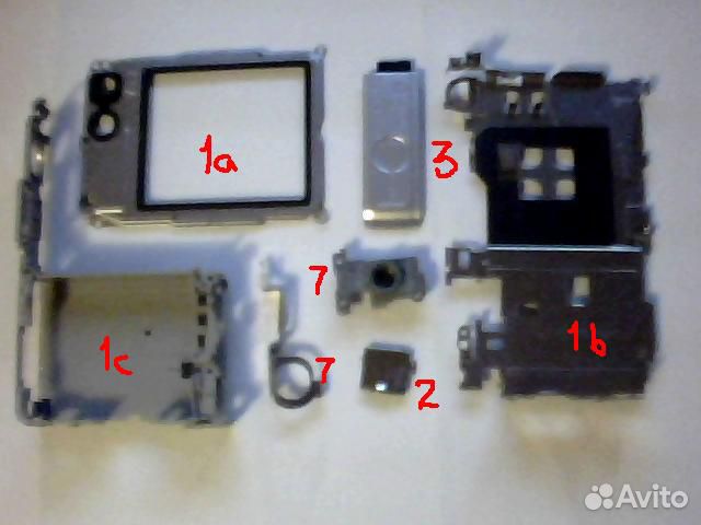 Sony DSC-W70 - оригинальные б/у детали