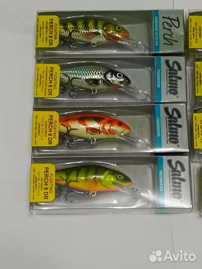 Воблеры Salmo комплект Perch 8 DR
