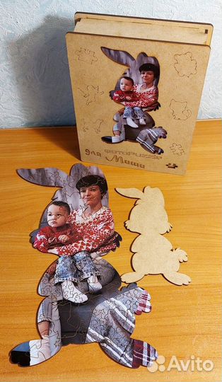 Пазл по фотографии из дерева