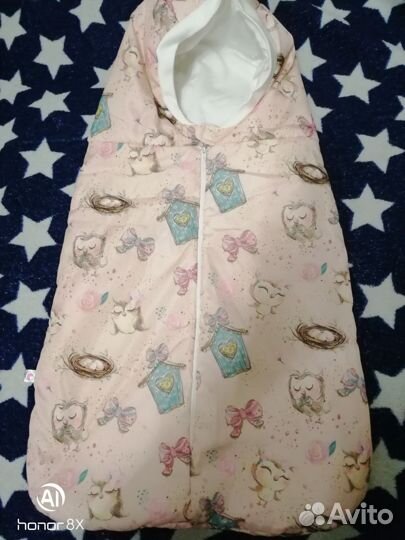 Конверт для девочки зима и весна/осень