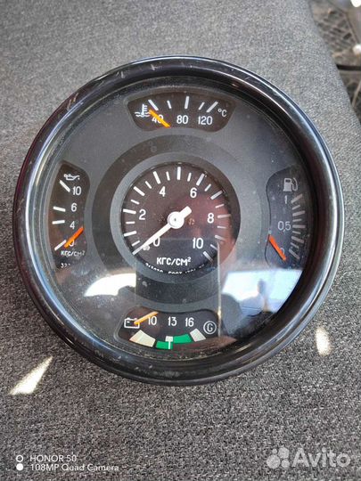 Продам комбинацию приборов. ЗИЛ бычок