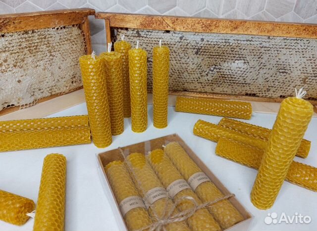 Свечи из вощины оптом