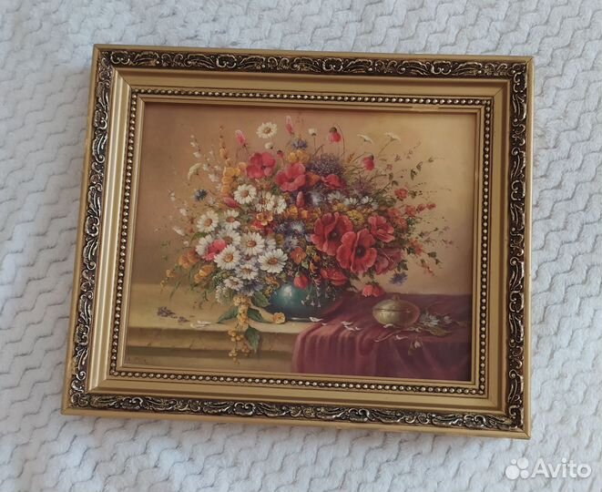 Репродукция цветы