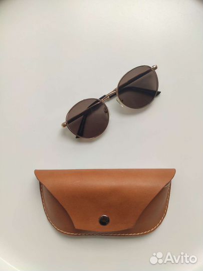 Футляр для очков из натуральной кожи