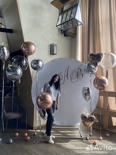 Воздушные шары, оформления мероприятий, фотозона