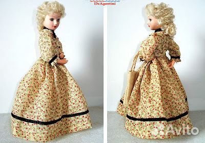 Кукла фарфоровая