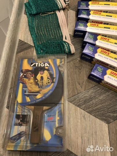 Теннисные шарики ракетка сетка