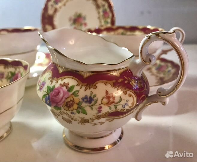 Сервиз тет-а-тет Англия Paragon винтаж фарфор