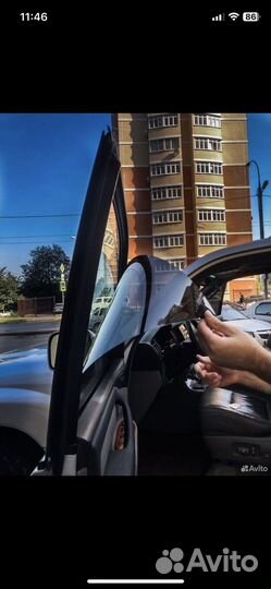 Жесткая тонировка съемная kia sportage 3