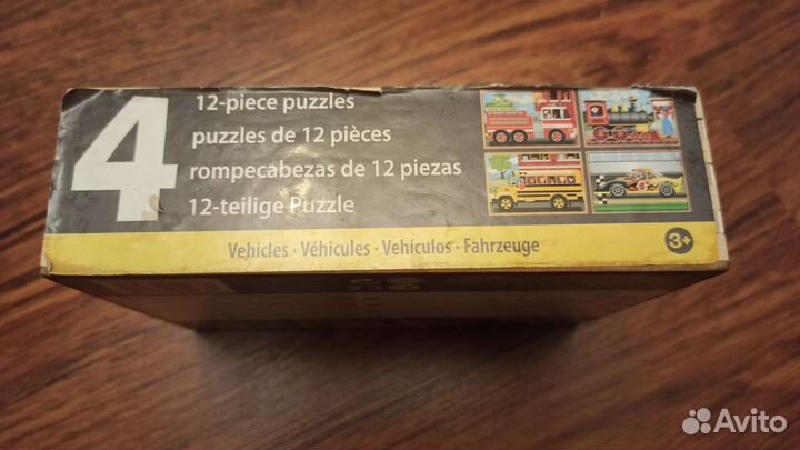 Деревянные пазлы Melissa & doug