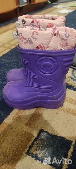 Сапожки для девочки