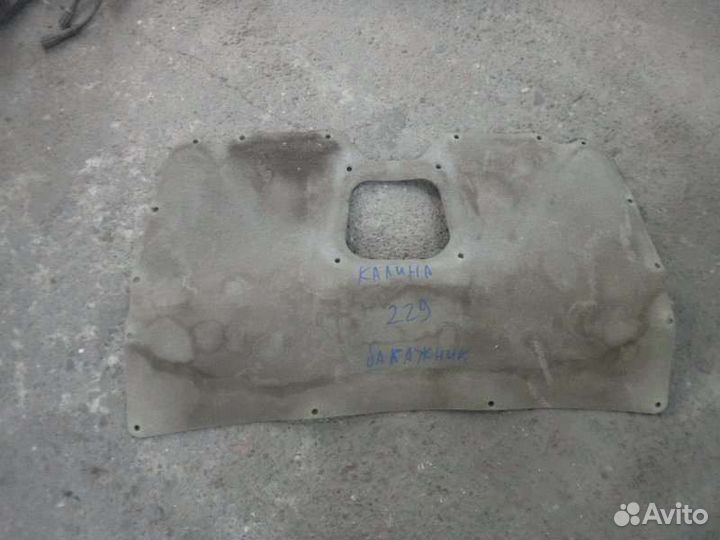 Обшивка крышка багажника Лада Калина 21114 2007