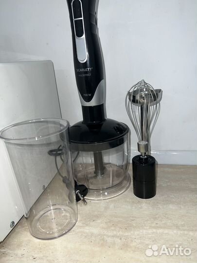 Блендер погружной scarlett новый