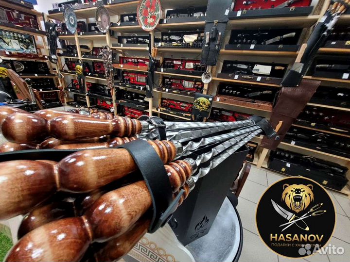 Шашлычный набор Подарочный набор шампуров