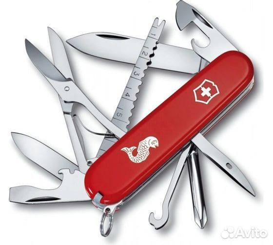 Швейцарский нож Victorinox Fisherman, 17 опций