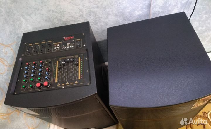 Аккустические концерт. колонки (с завода)