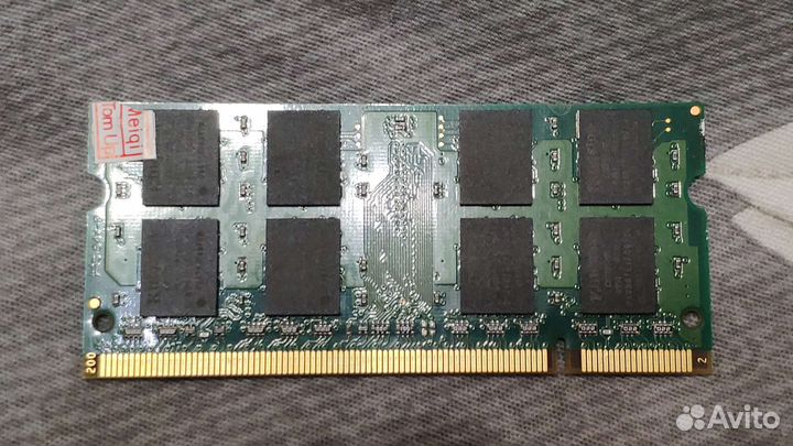 Оперативка на ноутбук ddr2
