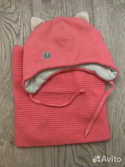 Шапка и снуд для девочки